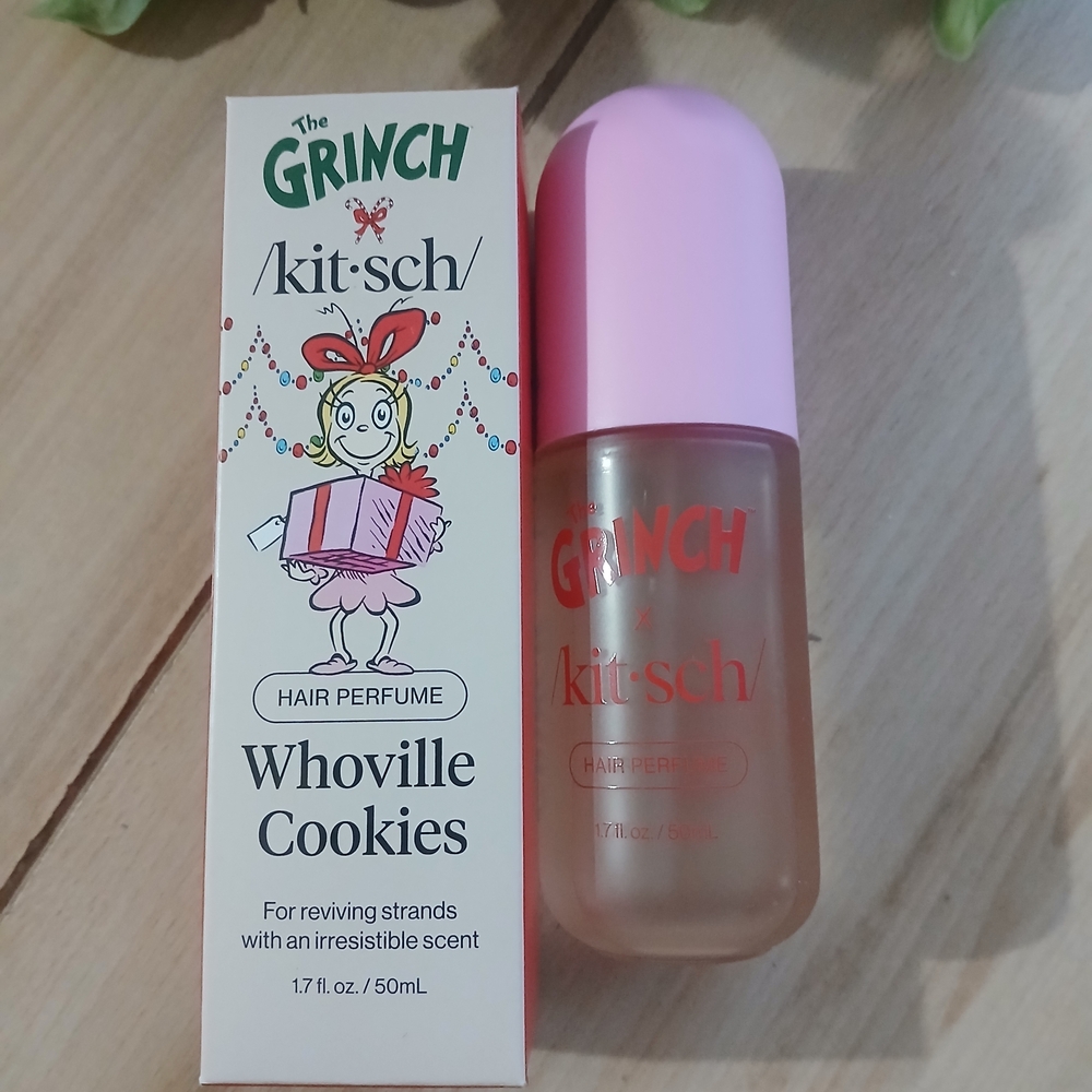 The Grinch + Kitsch Brings Whoville Cookies Into Hair Perfume